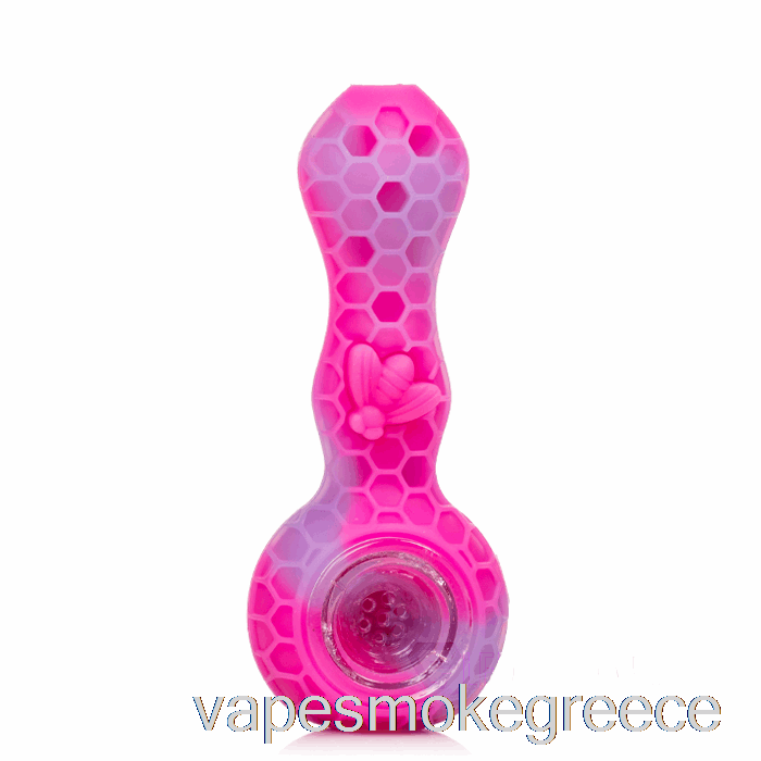 Vape Greece Stratus Bee τσιχλόφουσκα κουταλιού σιλικόνης (ματζέντα / μωβ)